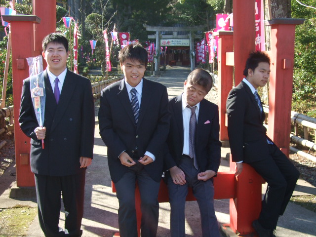 ⑦成人式　 １月